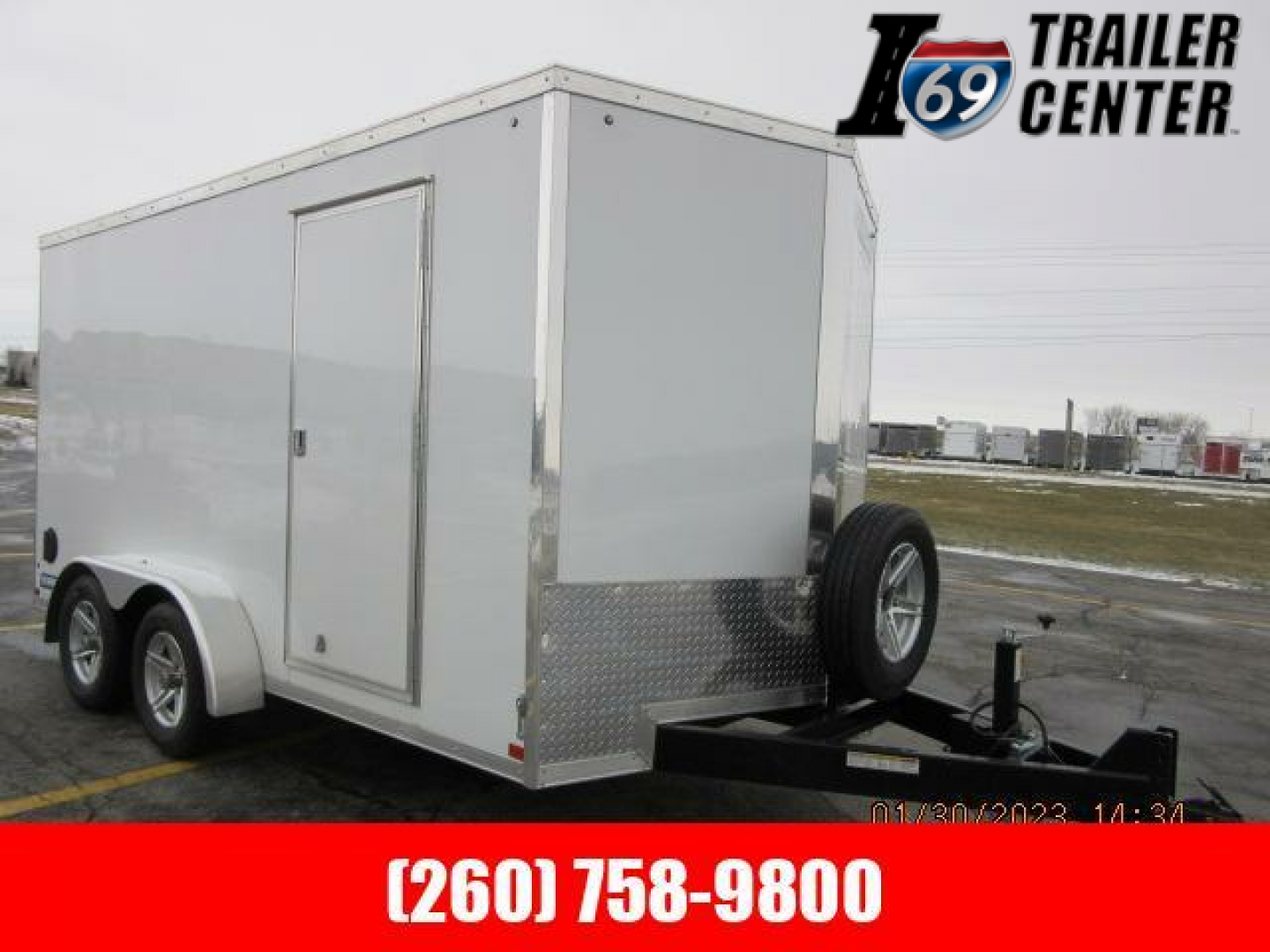 New 2023 Sure-Trac 7 x 14 Pro Series Enclosed Wedge Cargo Trailer  TA 7K
