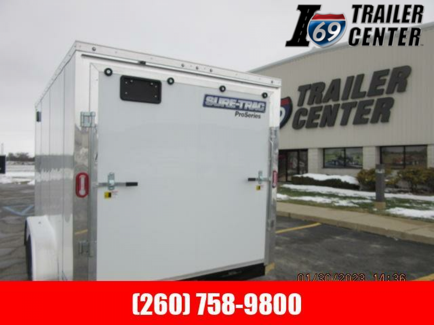 New 2023 Sure-Trac 7 x 14 Pro Series Enclosed Wedge Cargo Trailer  TA 7K