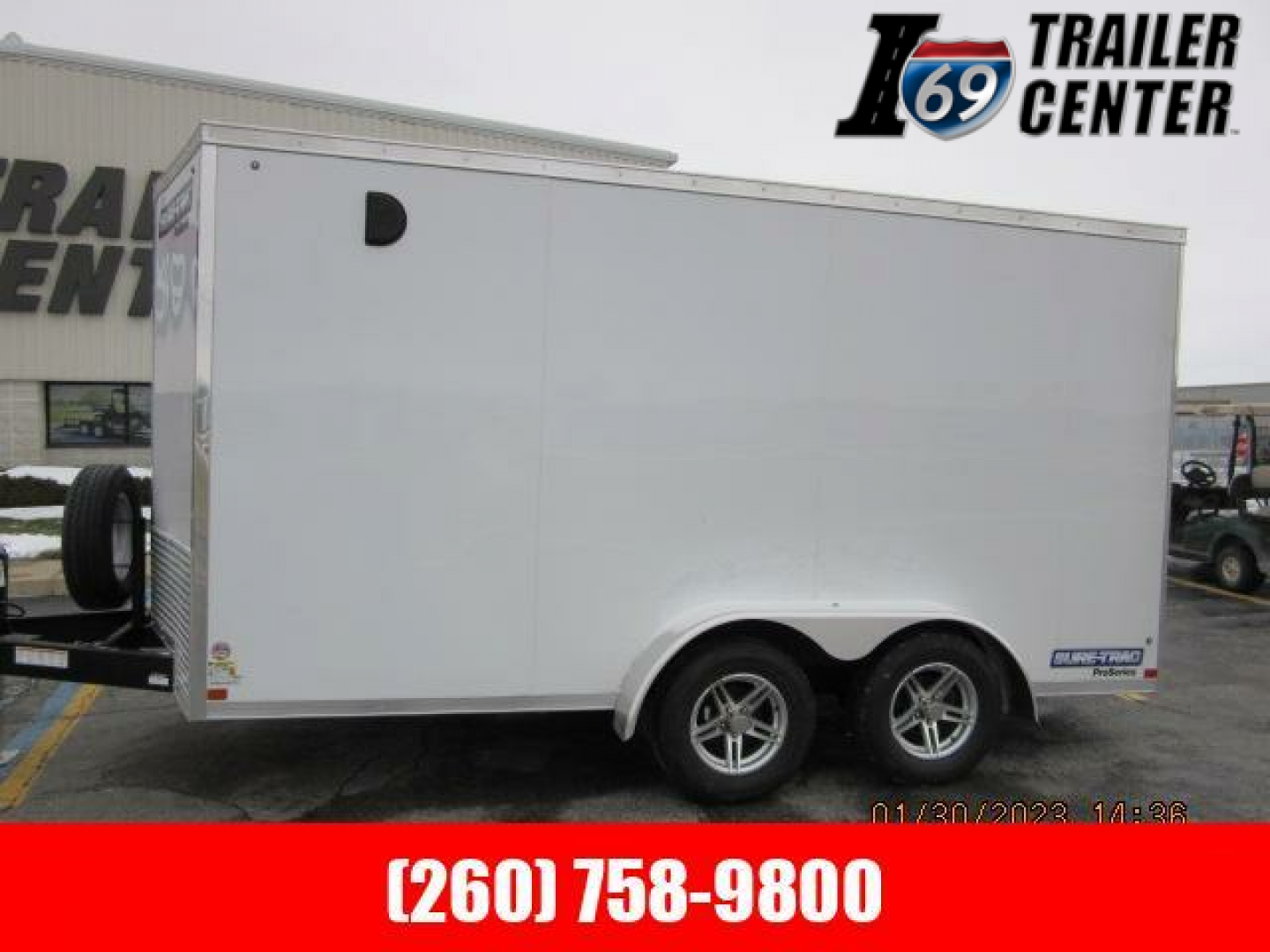 New 2023 Sure-Trac 7 x 14 Pro Series Enclosed Wedge Cargo Trailer  TA 7K