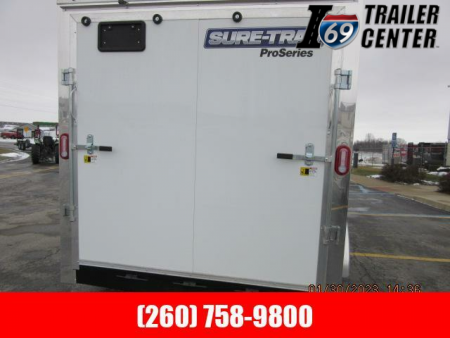 New 2023 Sure-Trac 7 x 14 Pro Series Enclosed Wedge Cargo Trailer  TA 7K