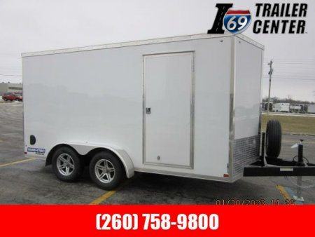 New 2023 Sure-Trac 7 x 14 Pro Series Enclosed Wedge Cargo Trailer  TA 7K
