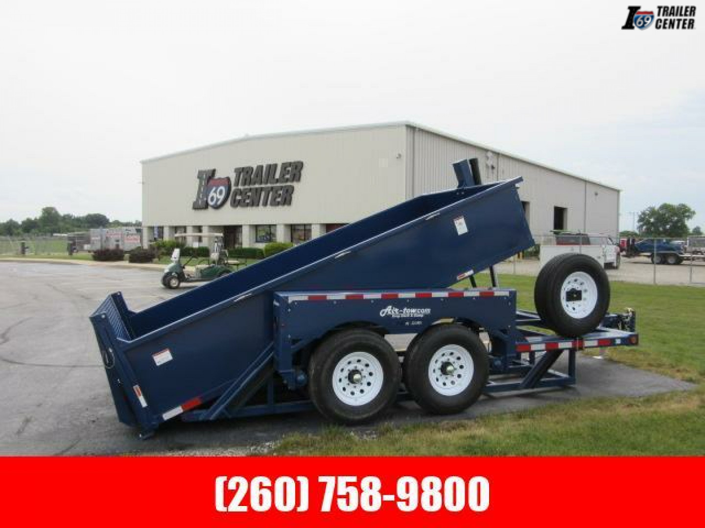 New 2024 Air Tow 3D-12 Drop-Deck/Dump Dump Trailer