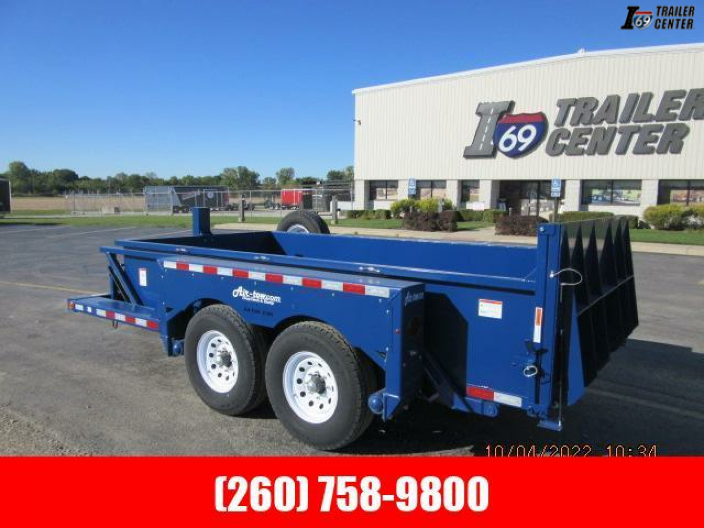 New 2024 Air Tow 3D-12 Drop-Deck/Dump Dump Trailer