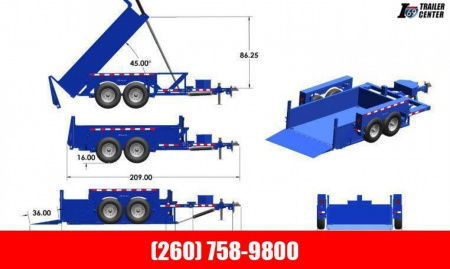 New 2024 Air Tow 3D-12 Drop-Deck/Dump Dump Trailer