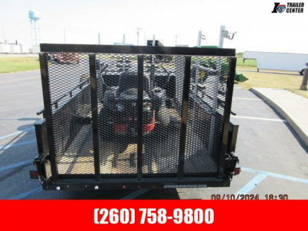 Used 2018 Sure-Trac ST7212HST-B-030 Utility Trailer