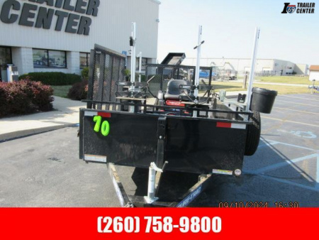 Used 2018 Sure-Trac ST7212HST-B-030 Utility Trailer