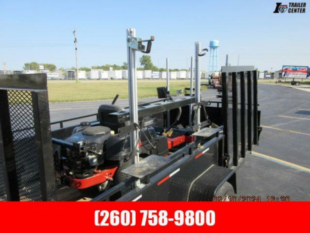 Used 2018 Sure-Trac ST7212HST-B-030 Utility Trailer