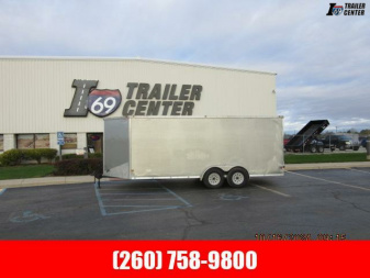 Used 2009  7x18 cargo Cargo / Enclosed Trailer