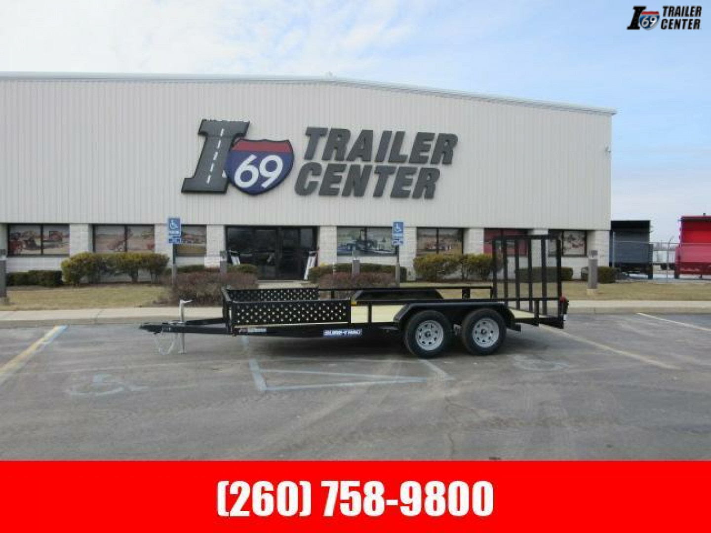 New 2025 Sure-Trac 7 x 16 Tube Top ATV 7K