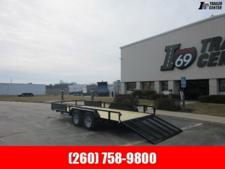 New 2025 Sure-Trac 7 x 16 Tube Top ATV 7K