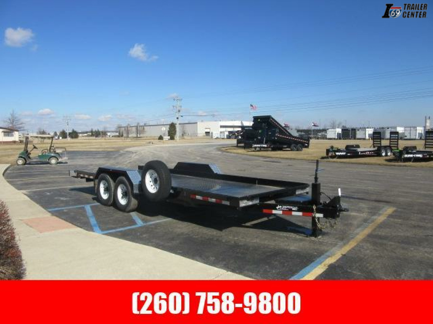 Used 2022 Imperial Trailer 7x20 (16+4) SW-14-20 Tilt Trailer