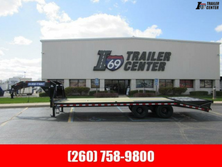 New 2025 Sure-Trac 8.5 x 20+5 Heavy Duty Low Profile Gooseneck Beavertail Deckover Trailer  25.9K