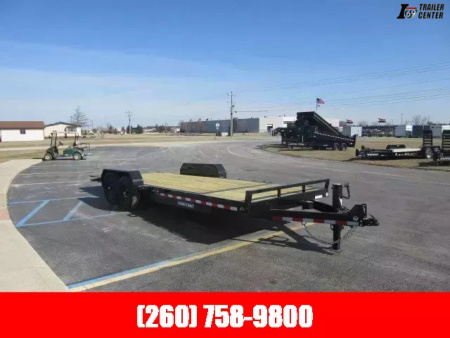 New 2025 Sure-Trac 7 x 18+4 Tilt Bed Equipment Trailer  14K