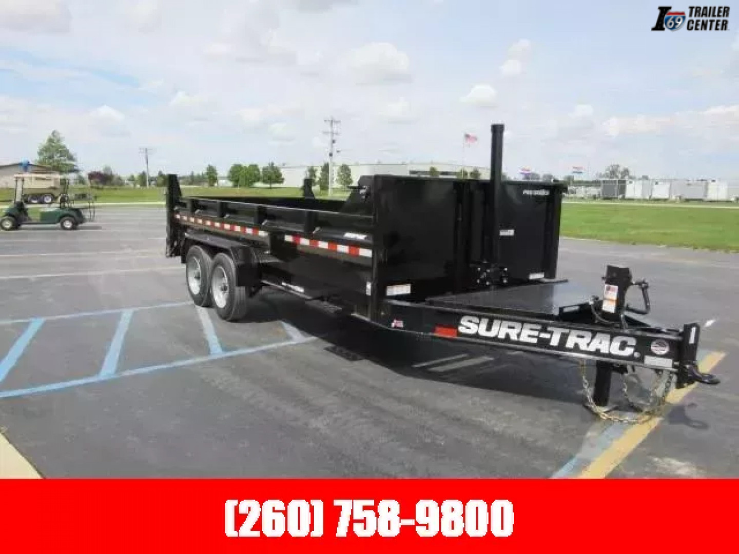 New 2025 Sure-Trac 7 x 16 Pro Series Telescopic Dump  17.6K