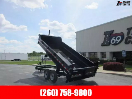 New 2025 Sure-Trac 7 x 16 Pro Series Telescopic Dump  17.6K
