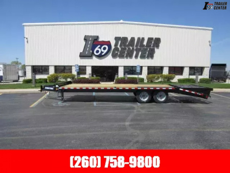 New 2025 Sure-Trac 8.5 x 20+5 Heavy Duty Low Profile Beavertail Deckover Trailer  17.6K