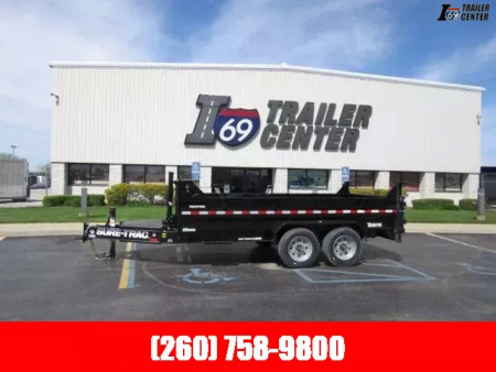 New 2025 Sure-Trac 7 X 14 Pro Series Telescopic Dump  17.6K