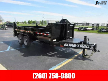 New 2025 Sure-Trac 7 X 14 Pro Series Telescopic Dump  17.6K