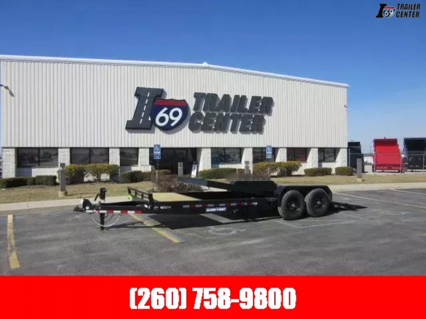 New 2025 Sure-Trac 7 x 18+4 Tilt Bed Equipment Trailer  14K