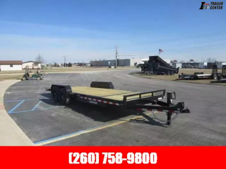 New 2025 Sure-Trac 7 x 18+4 Tilt Bed Equipment Trailer  14K