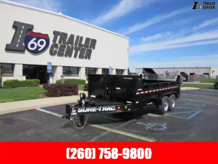New 2025 Sure-Trac 7 X 14 Pro Series Telescopic Dump  17.6K