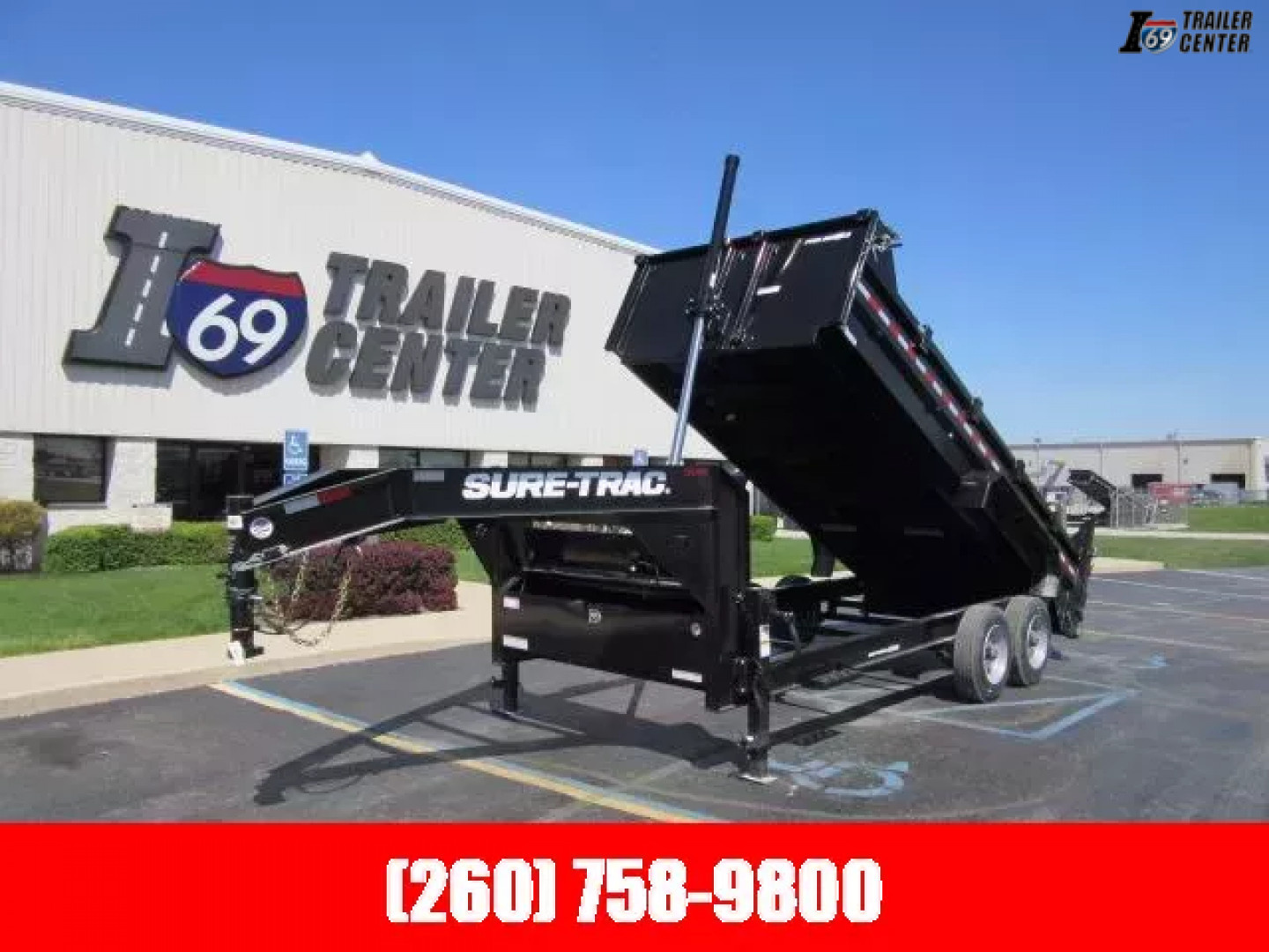 New 2025 Sure-Trac 7 x 16 Pro Series Telescopic Dump Gooseneck  17.6K