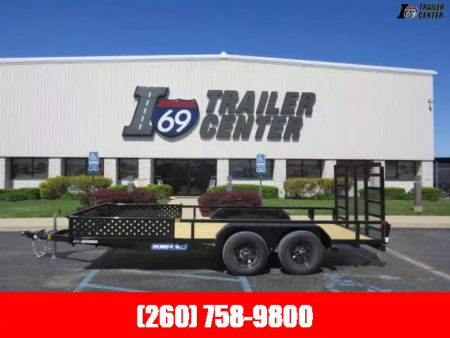 New 2025 Sure-Trac 7 x 16 Tube Top ATV 7K