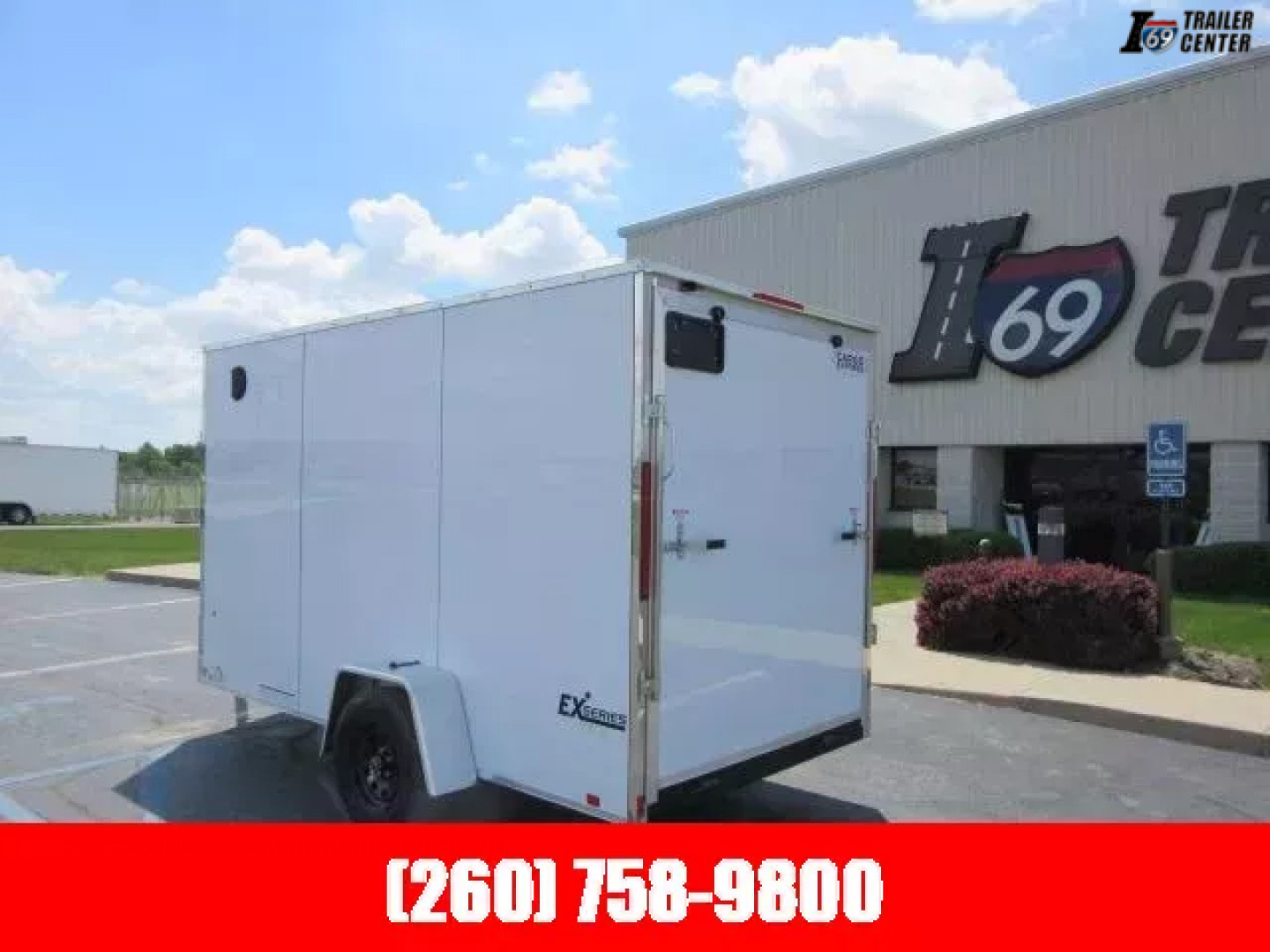 New 2025 Cargo Express 6x12 KE-DX7212-030 Cargo / Enclosed Trailer / 6-Inch Additional Height