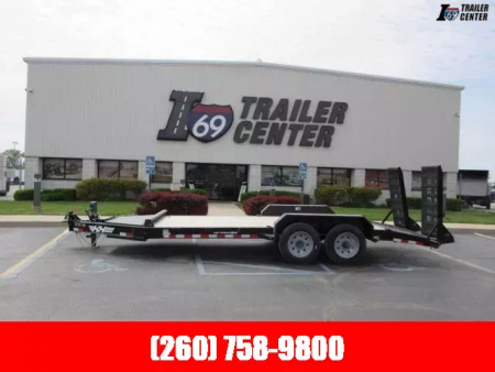 New 2025 H&H Trailers 7 x 18 (15+3) Topline 22K Beam HBIT8218-BP-220 Implement Trailer
