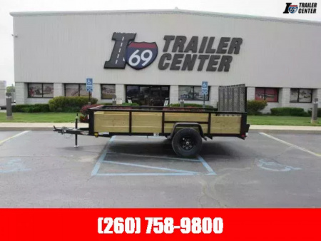 New 2025 H&H Trailers 7 x 12 Woodside 5K Brake H8212WS-050 Utility Trailer