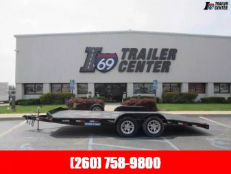 Used 2021 Sure-Trac 7x18 (14+4) ST8218CHS-B-070 Car Hauler