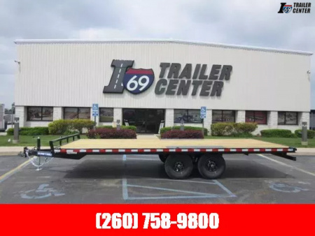 New 2025 Sure-Trac 8.5 x 20 Low Profile Flat Deck Deckover Trailer  10K