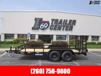 New 2025 Sure-Trac 7 x 16 Tube Top Utility 10K