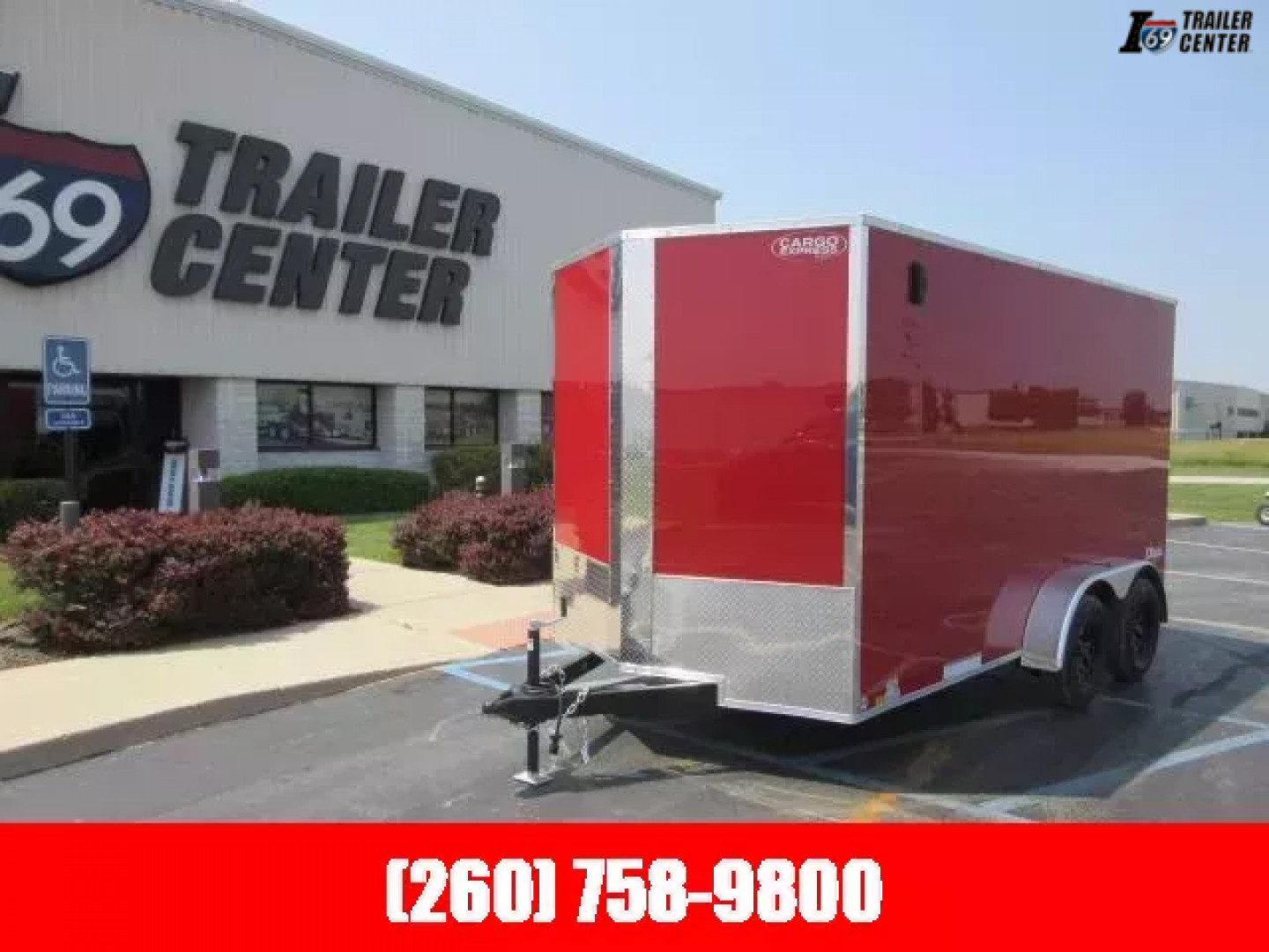 New 2025 Cargo Express 7 x 14 KE-DX8414-070 Cargo / Enclosed Trailer 7K / 6-inch Additional Height