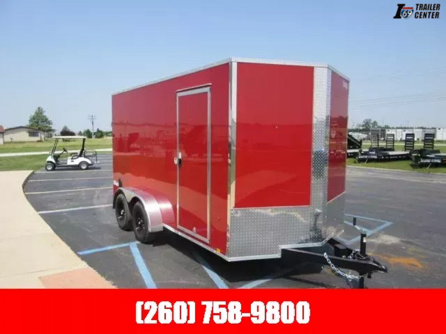 New 2025 Cargo Express 7 x 14 KE-DX8414-070 Cargo / Enclosed Trailer 7K / 6-inch Additional Height
