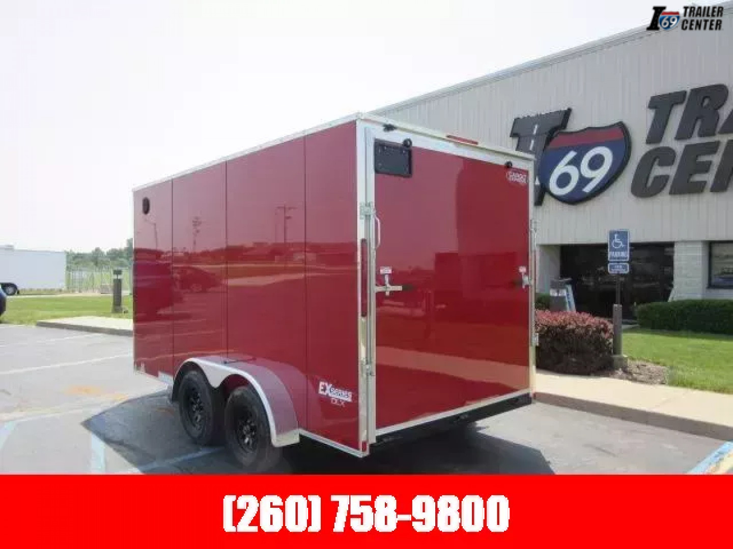 New 2025 Cargo Express 7 x 14 KE-DX8414-070 Cargo / Enclosed Trailer 7K / 6-inch Additional Height