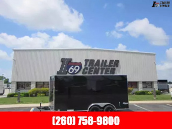 New 2025 Cargo Express 7x16 KE-DX8416-070 Cargo / Enclosed Trailer / 6-inch Additional Height / Rear Double Doors