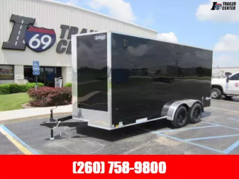 New 2025 Cargo Express 7x16 KE-DX8416-070 Cargo / Enclosed Trailer / 6-inch Additional Height / Rear Double Doors