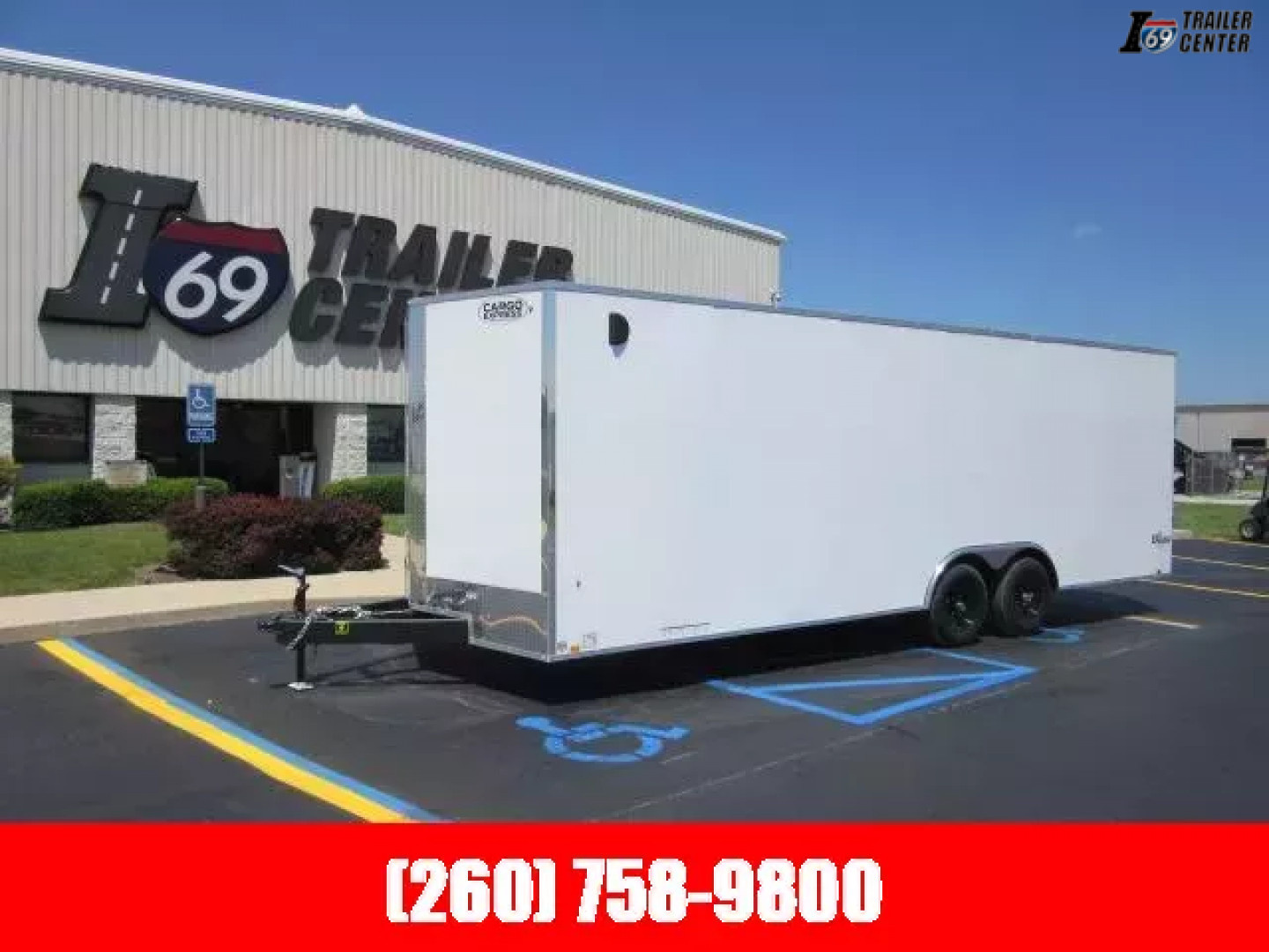 New 2025 Cargo Express 8.5x24 KE-DXC10224-100 Car / Racing Trailer / 6-inch Additional Height