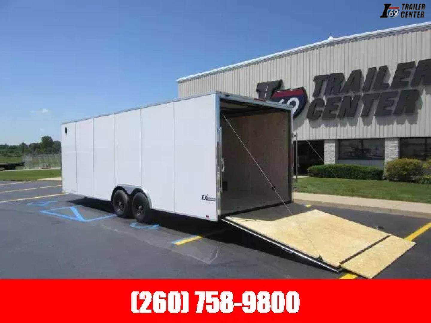 New 2025 Cargo Express 8.5x24 KE-DXC10224-100 Car / Racing Trailer / 6-inch Additional Height