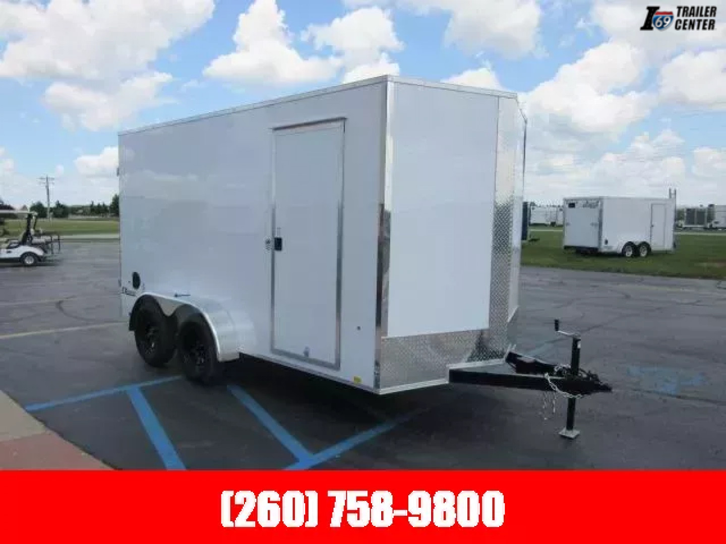 New 2026 Cargo Express 7x14 KE-DX8414-070 Cargo / Enclosed Trailer / 6-inch Additional Height / Rear Double Doors