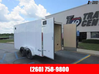 New 2026 Cargo Express 7x14 KE-DX8414-070 Cargo / Enclosed Trailer / 6-inch Additional Height / Rear Double Doors