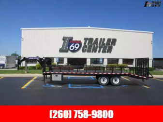 Used 2012 Sure-Trac 8.5x20+4 ST102204D02A-B-140 Deckover Trailer