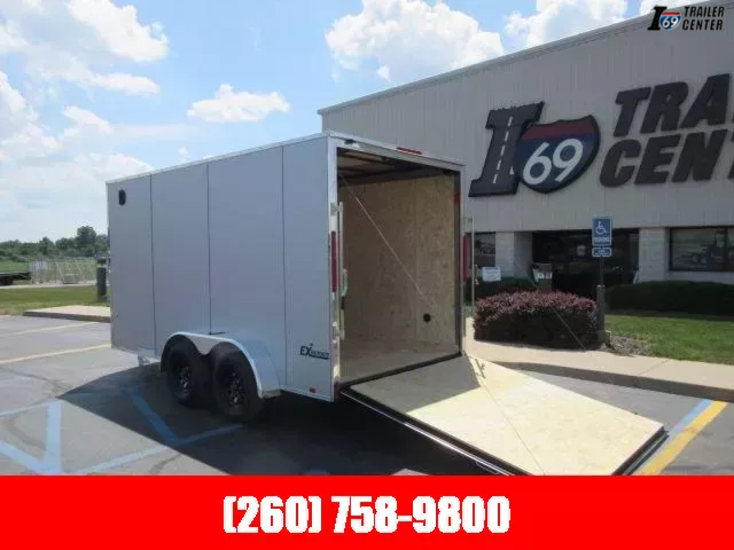 New 2025 Cargo Express 7x14 KE-DX8414-070 Cargo / Enclosed Trailer / 6-inch Additional Height