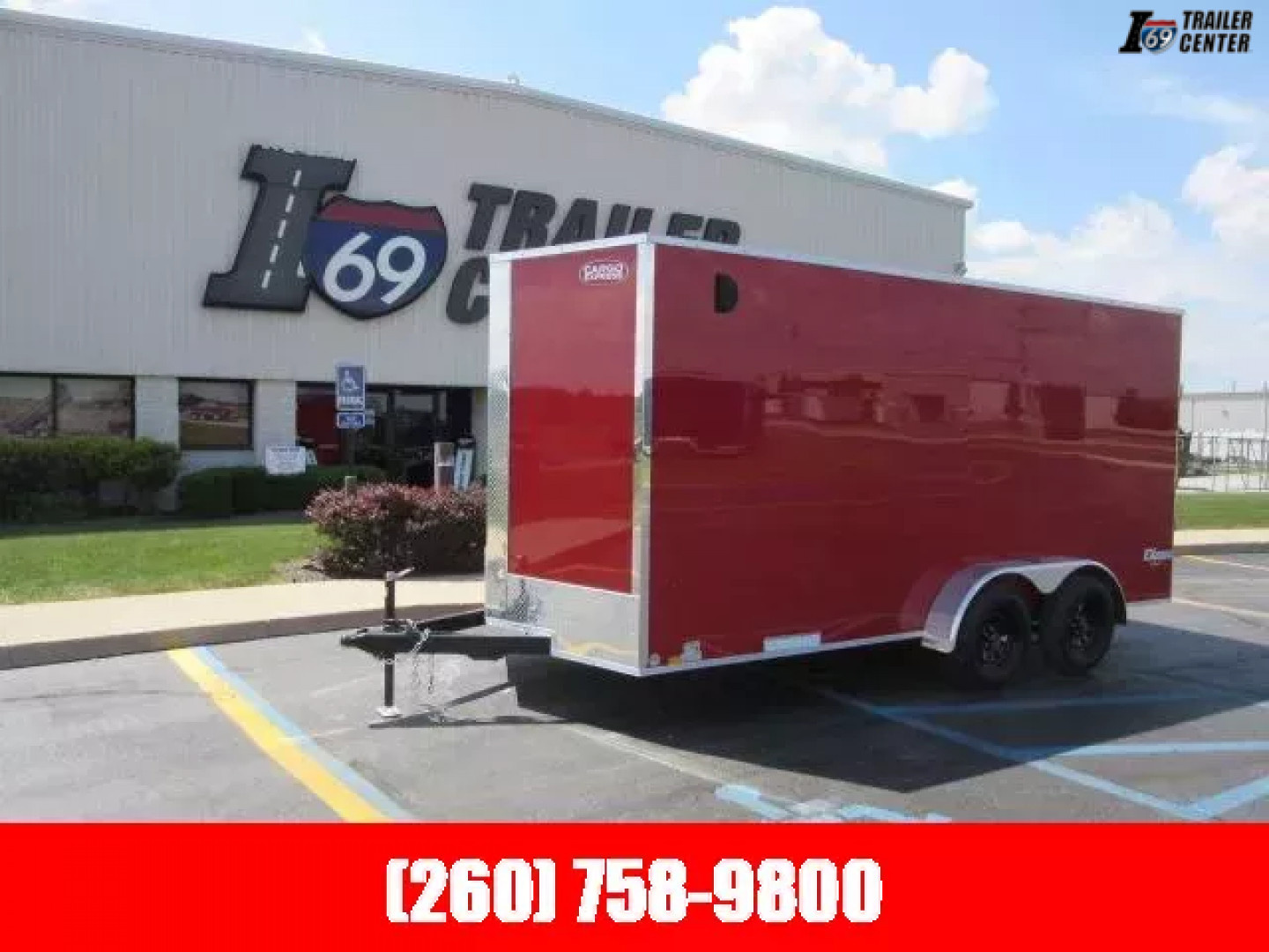 New 2025 Cargo Express 7x16 KE-DX8416-070 Cargo / Enclosed Trailer / 6-inch Additional Height