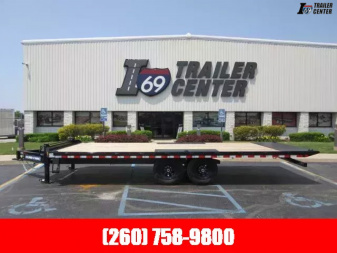 New 2025 Sure-Trac 8.5 x 22 Heavy Duty Power Tilt Deckover Trailer  15K