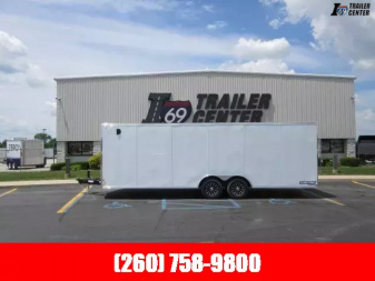New 2026 Sure-Trac 8.5 x 24 Pro Series Enclosed Wedge Car Hauler Trailer  10K
