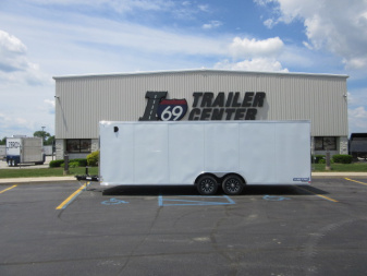 New 2026 Sure-Trac 8.5 x 24 Pro Series Enclosed Wedge Car Hauler Trailer  10K