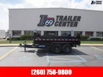 New 2025 Sure-Trac 82 IN x 12 HD Low Profile Dump Trailer  14K Telescopic