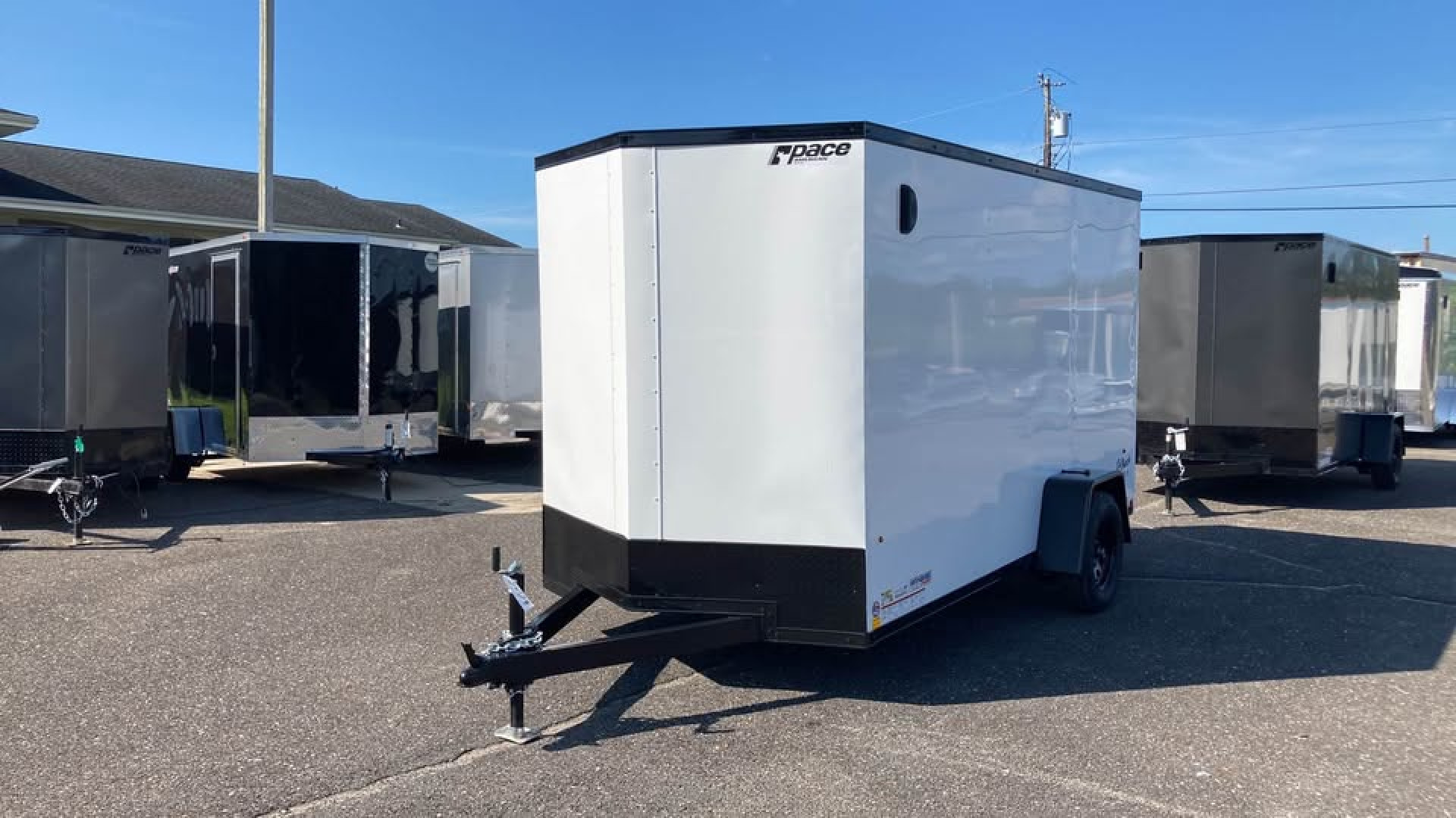 New 2026 Pace American 6x12 Cargo / Enclosed Trailer